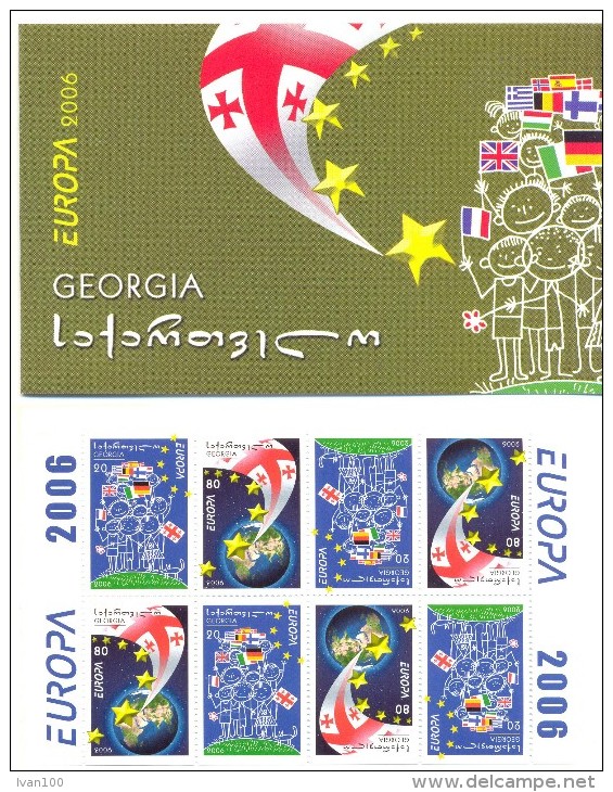 2006. Georgia, Europa 2006, Booklet, Mint/** - Géorgie