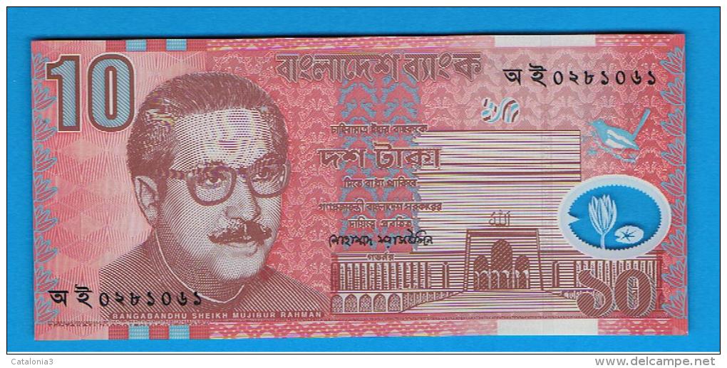 BANGLADESH - 10 Taka 2000 SC  P-35 - Bangladesh