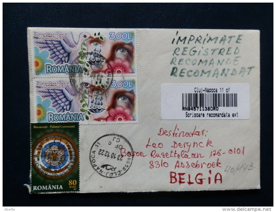 40/143 LETTRE POUR LA BELG. - Storia Postale