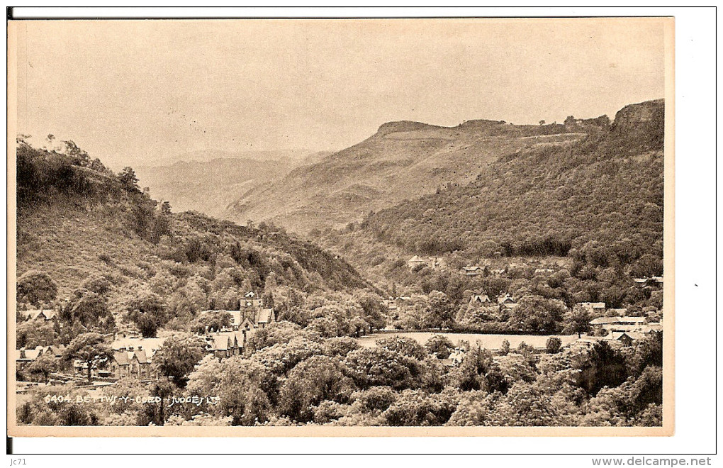 Pays De Galles- Bettws-y-coed - Belle Carte - - Caernarvonshire