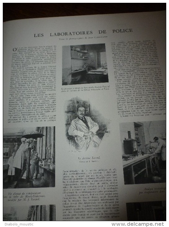 L' illustration 1944 Volkov (URSS); Bombardements US et GB; Crime dépisté avec  ultra-violet et Wood; Suisse à Vichy