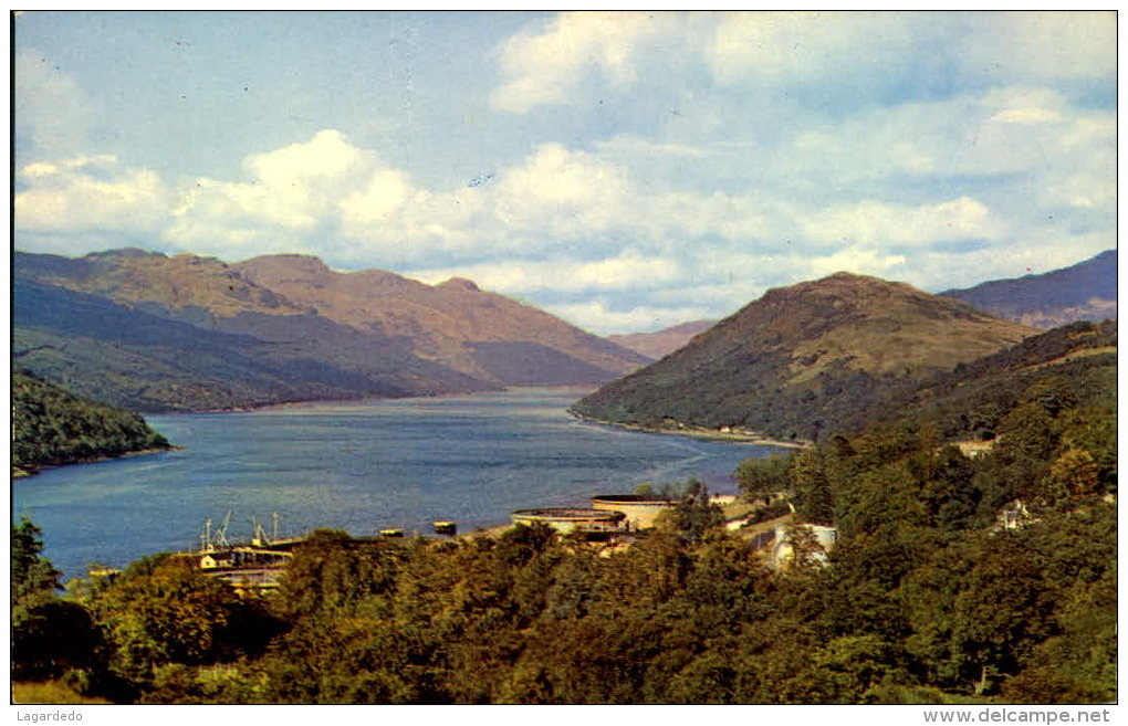 LOCH LONG FROM ABOVE ARDARROCH - Ross & Cromarty