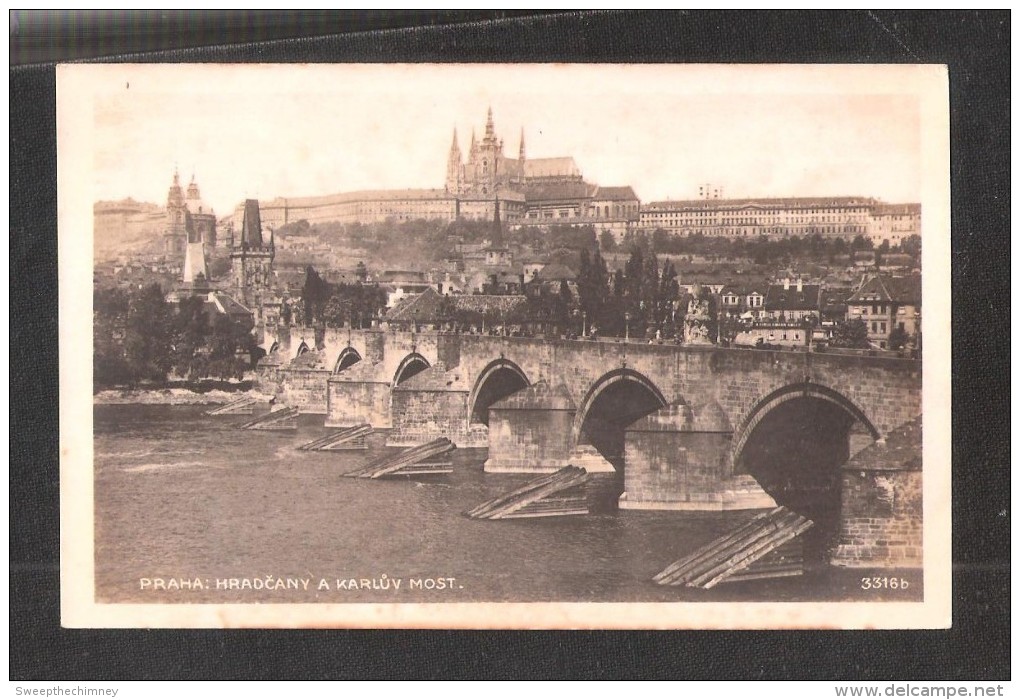 TCHEQUIE  TSCHASLAU  Prague Praha Ungelaufen Unused Bridge - Repubblica Ceca