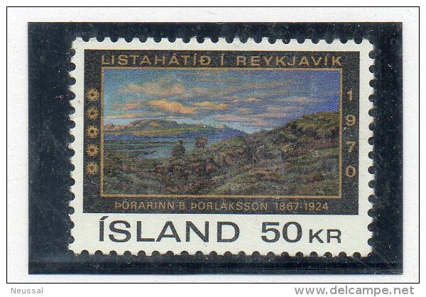 Sello Nº 399 Paisaje Islandia. - Unused Stamps