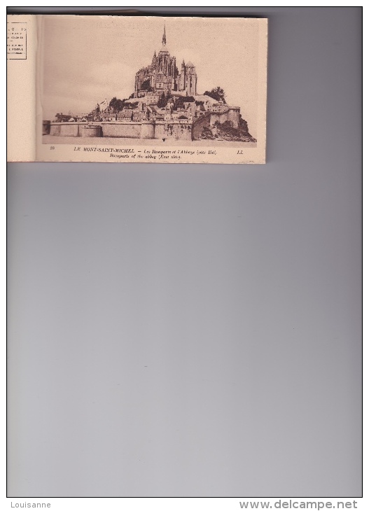 14 / 2 / 227  - CARNET  DE 20  CPA  DU  MONT  ST. MICHEL L.L.état - Le Mont Saint Michel