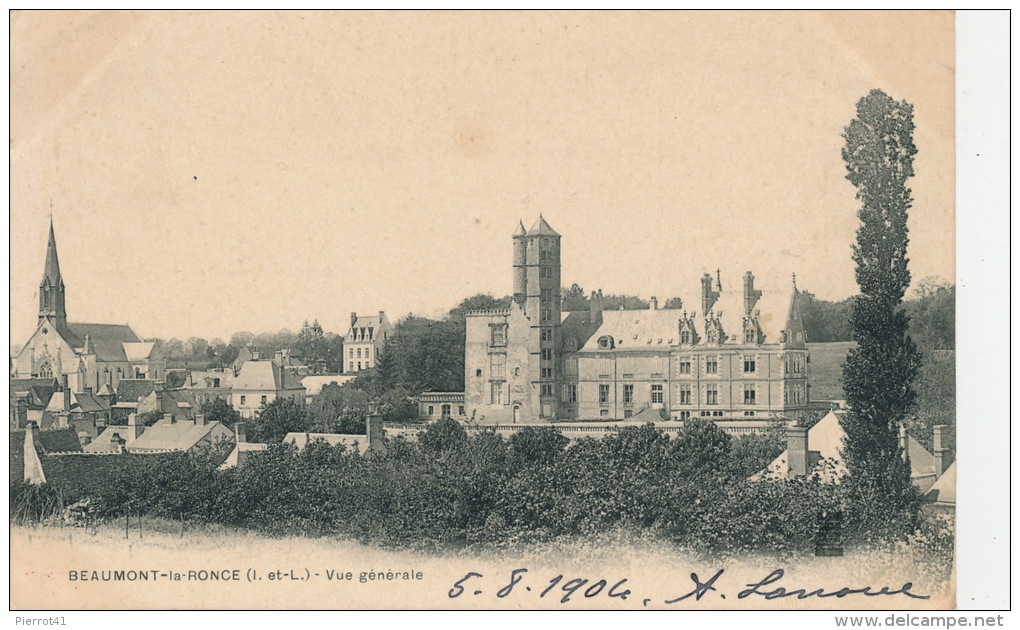 BEAUMONT LA RONCE - Vue Générale - Beaumont-la-Ronce