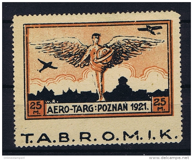 Poland: 1921 Mi. I MH/* With Label. - Ongebruikt
