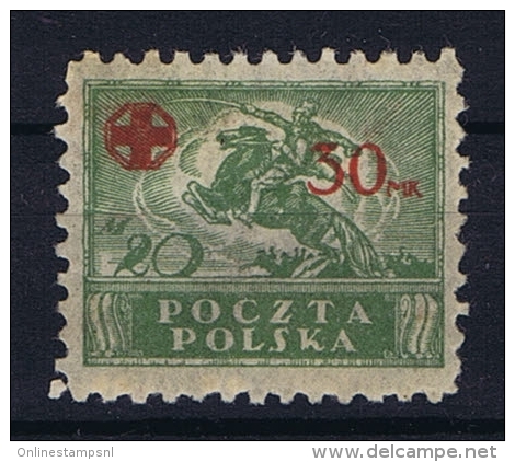 Poland: 1921 Mi 157  MH/* Cat Value 110 Euro - Nuevos