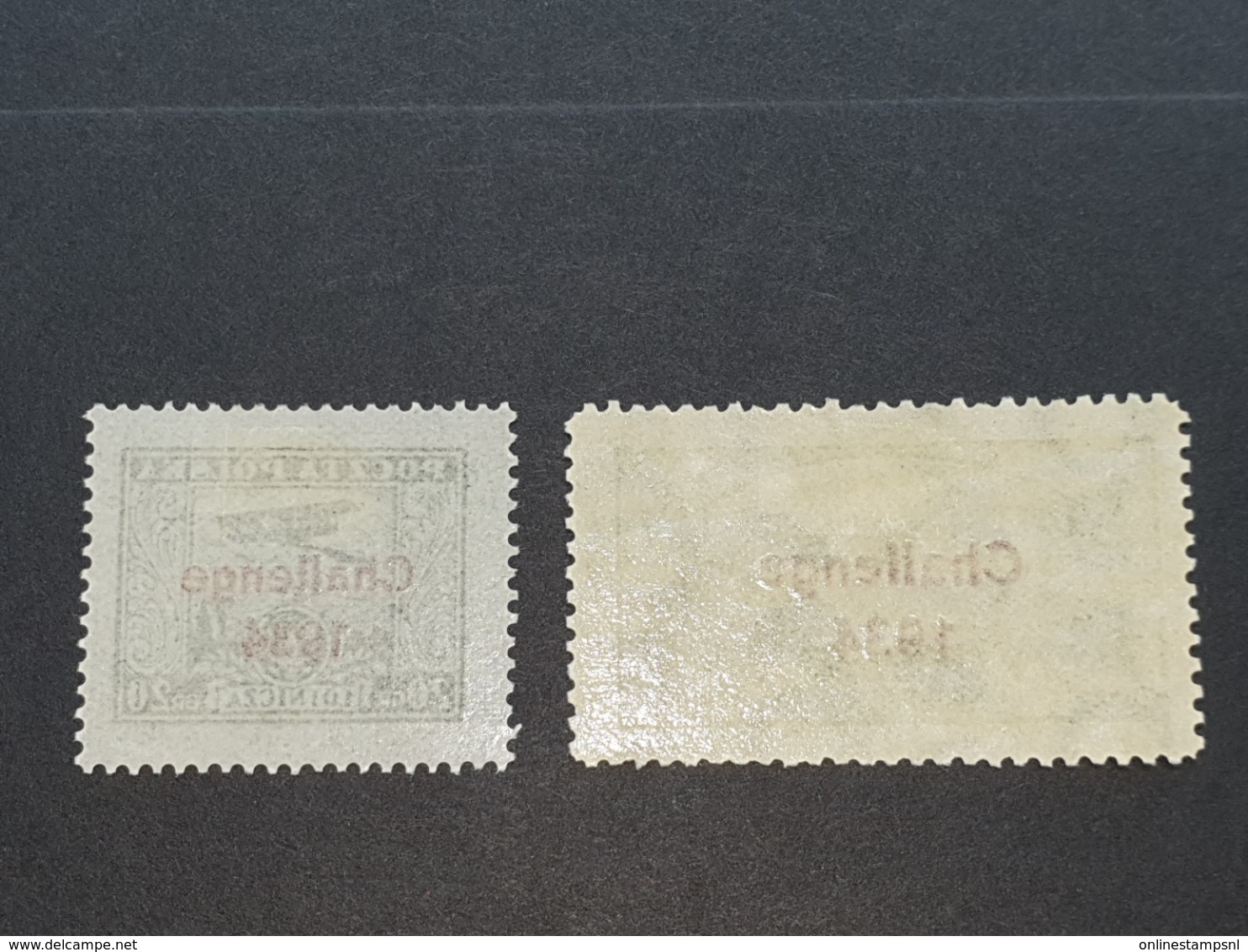 Poland: 1934 Mi 289  - 290  MH/* - Unused Stamps