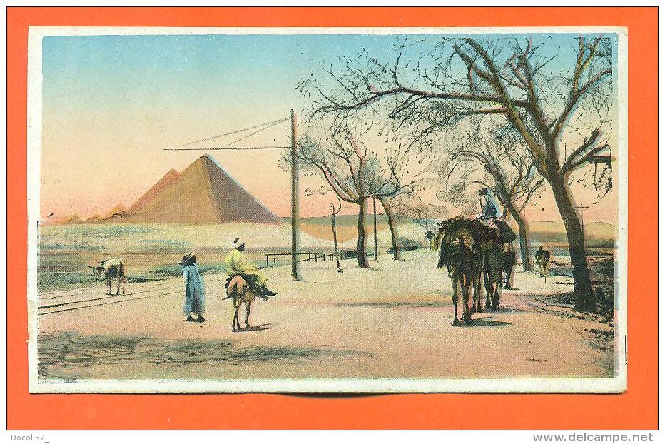 Egypte  "  Pyramides Road  " Edition Castro Et Giro - Pirámides
