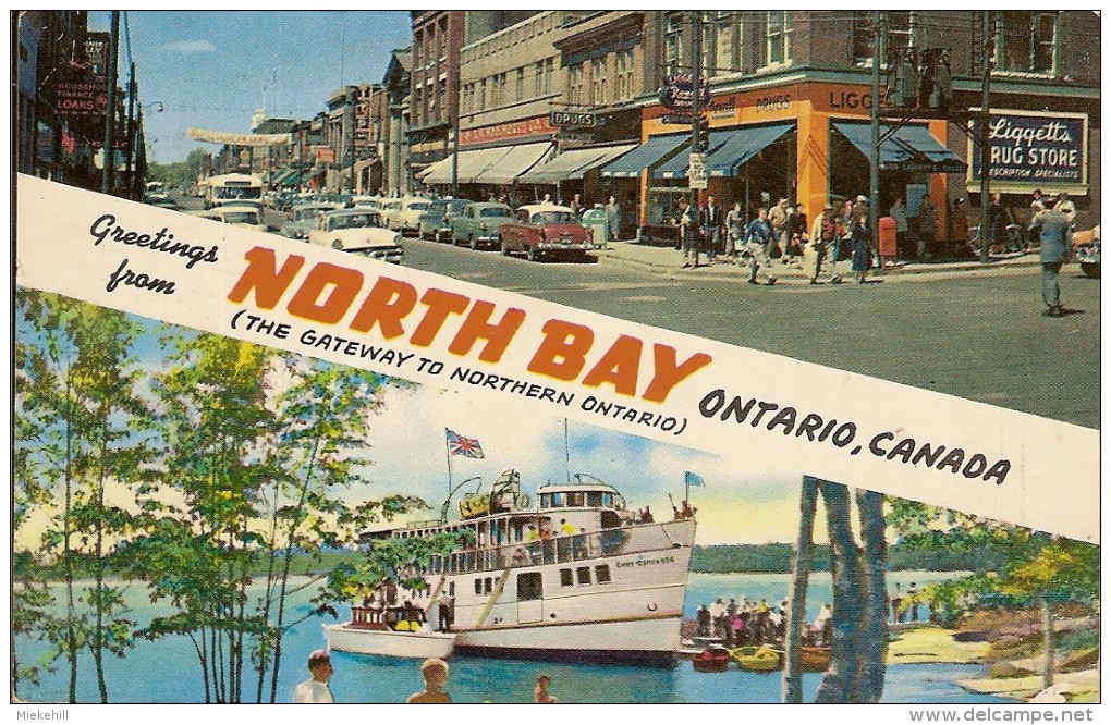 CANADA-NORTH BAY-CRUISE BOAT CHIEF COMMANDA - North Bay