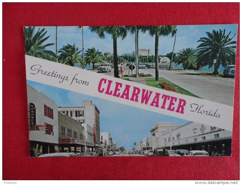 Florida > Clearwater  Greetings Street View  Not Mailed  Ref 1189 - Clearwater