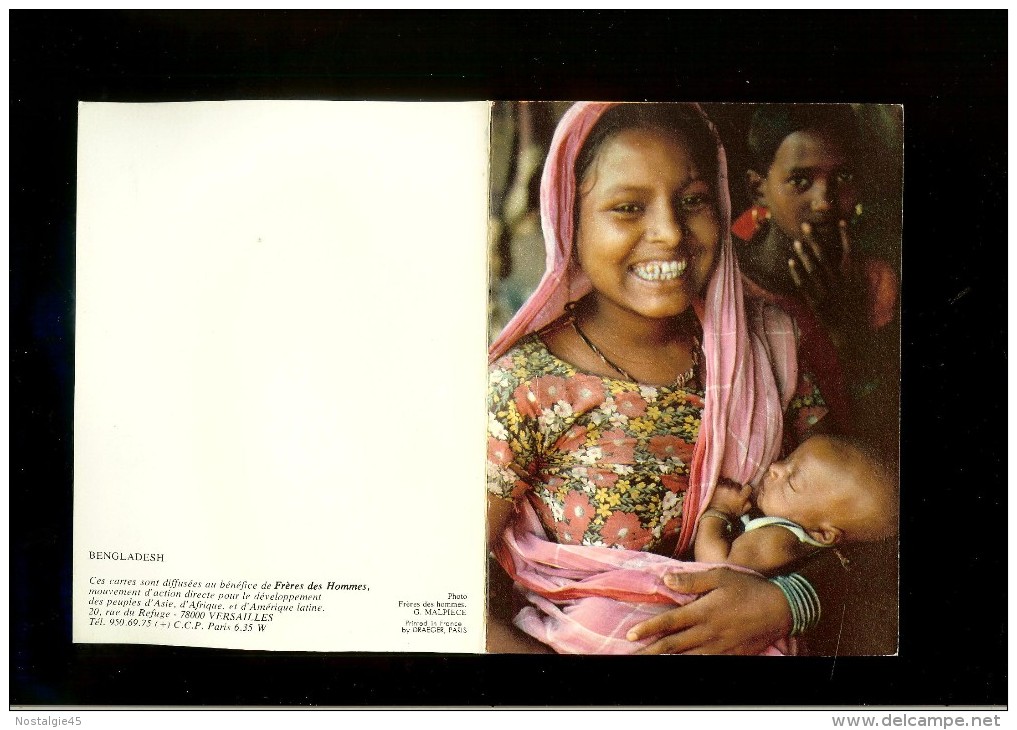 Photo G.Malpiece-Frères Des Hommes - Femme Et Enfant - Bangladesch