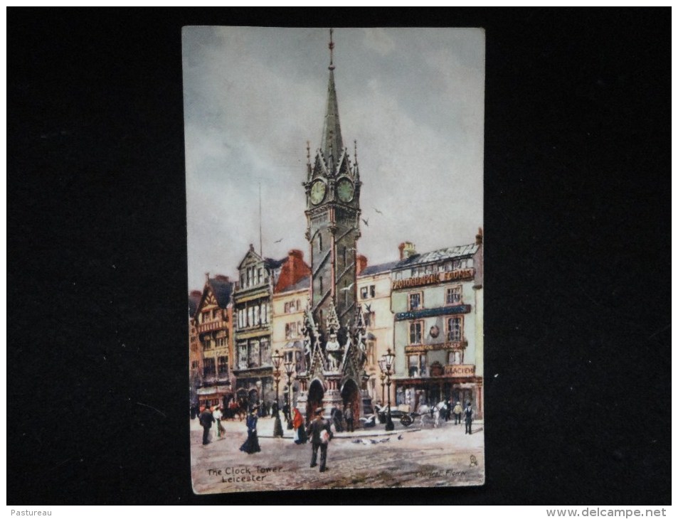 Leicester : The Clock Tower. Carte Illustrée. - Leicester