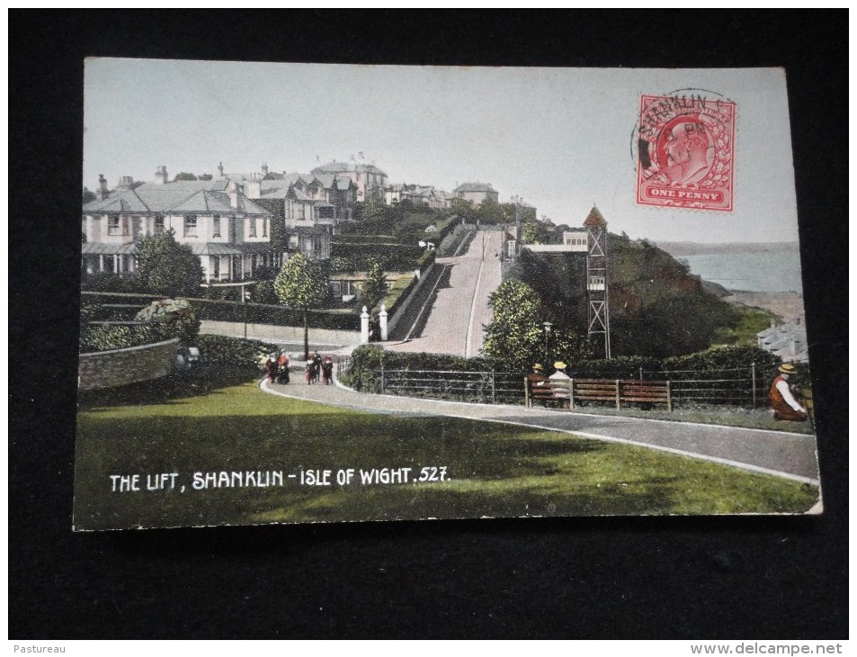 Isle Of Wight. The Lift. Shanklin. ( Vers 1900 - 1910 ) - Autres & Non Classés
