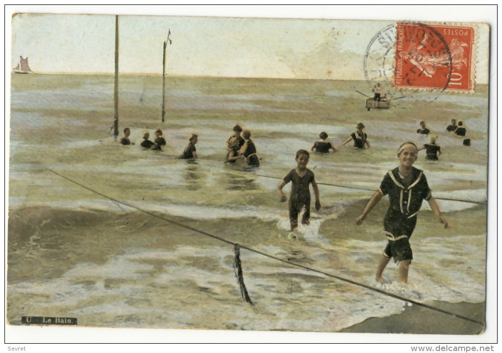 Le Bain De Mer. Maillots De Bain Années 1900 - Nuoto