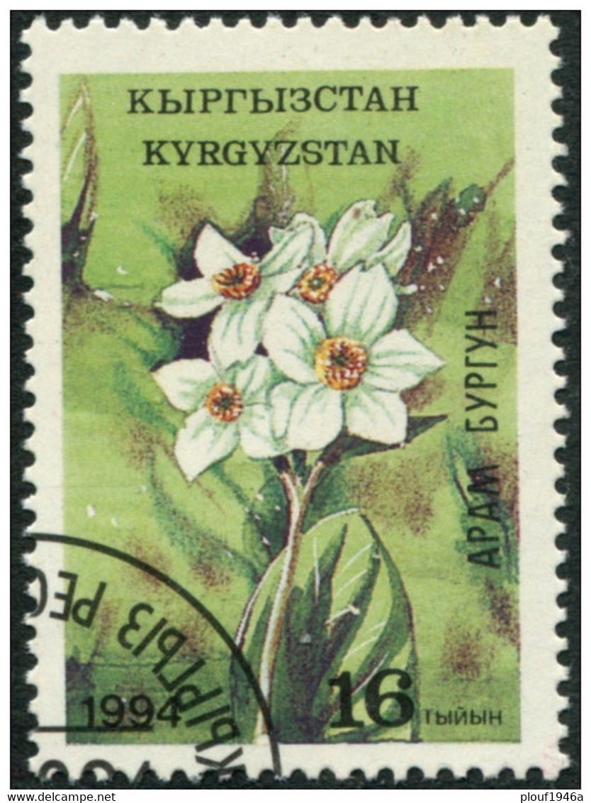 Pays : 264 (Kirghizstan : République)    Yvert Et Tellier N° :  35 (o) - Kirgisistan