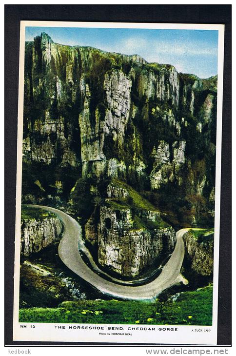 RB 976 - 4 Raphael Tuck Postcards - Cheddar Gorge - Somerset - Cheddar