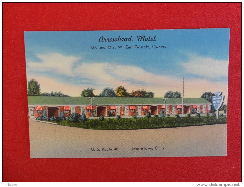 Morristown Ohio  Arrowhead Hotel-- Not Mailed      Ref 1190 - Sonstige & Ohne Zuordnung