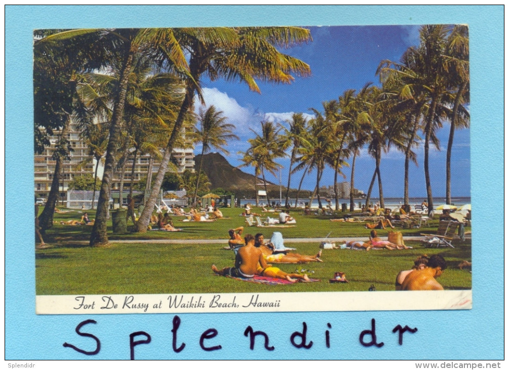 USA-HAWAII-HONOLULU-Fort De Russy At Waikiki Beach-1986 - Honolulu