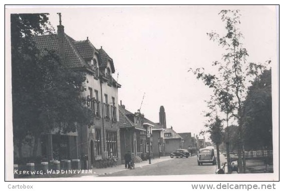 Waddinxveen, Kerkweg  (originele Fotokaart Uit 1942) - Waddinxveen