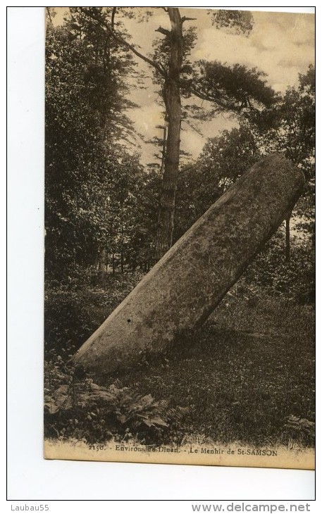 DINAN LE MENHIR DE ST SAMSON - Dinan