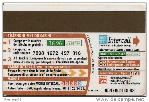 CARTE-PREPAYEE-50F-INTERC ALL-SHELL-ENFANT Et COQUILLAGE-GR ATTE- BE - Sonstige & Ohne Zuordnung