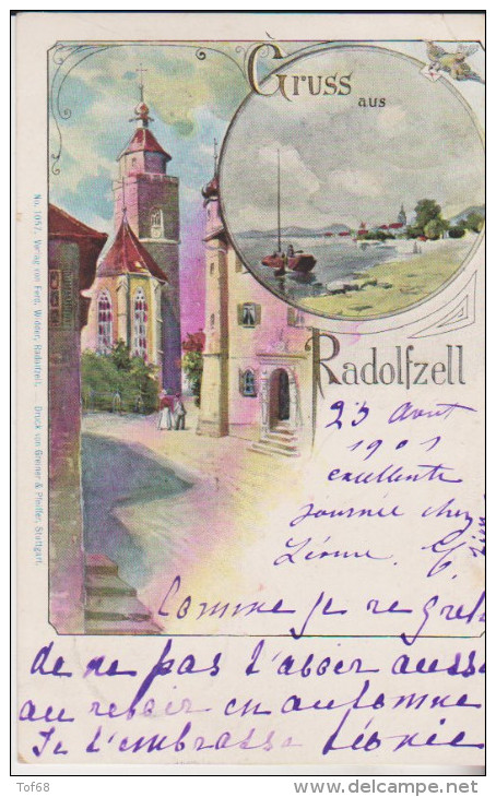 Gruss Aus Radolfzell 1901 - Radolfzell