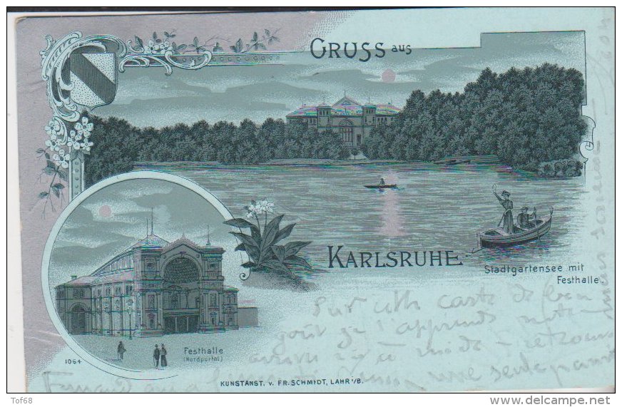 Gruss Aus Karlsruhe 1900 - Karlsruhe