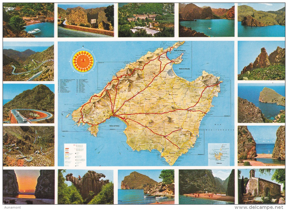 España--Mallorca--1983--Lluch--Calobra-- - Mapas