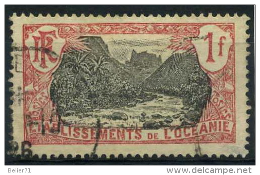 France : Océanie N° 35 Oblitéré Année 1913 - Oblitérés