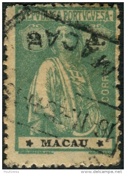 Pays : 287 (Macao : Colonie Portugaise)  Yvert Et Tellier N° :  212 (A) (o) - Used Stamps