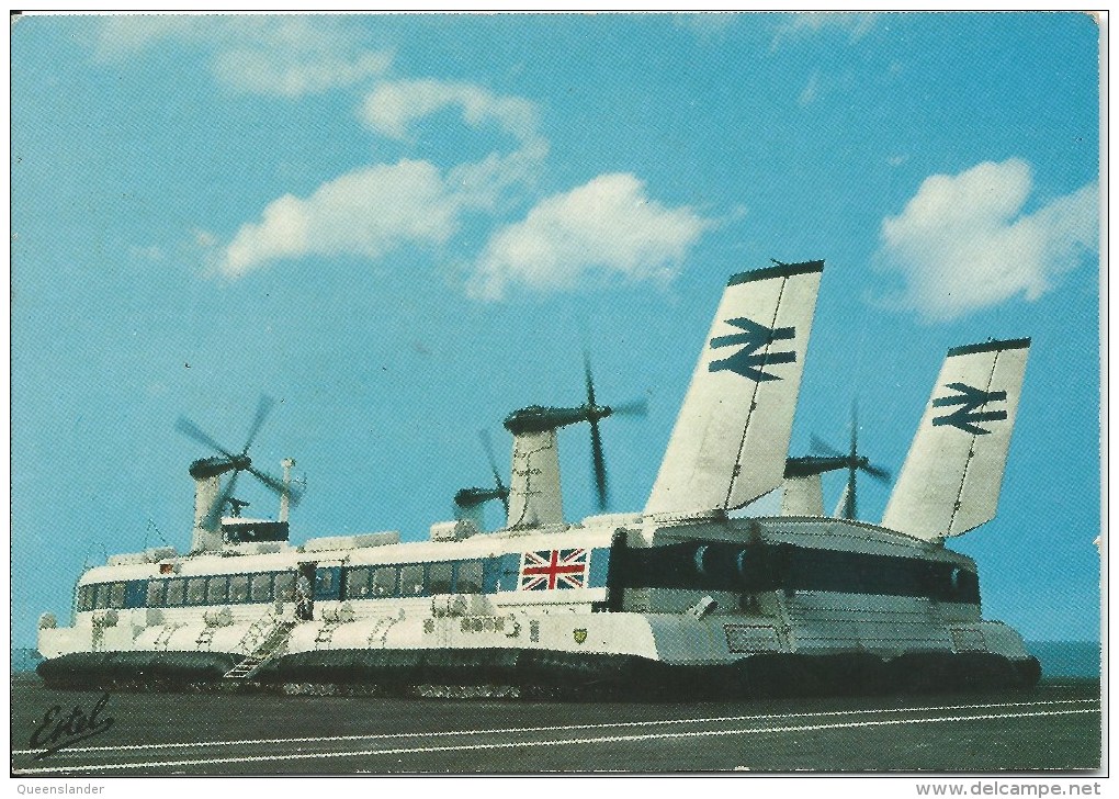 Hovercraft On Land  Estel 63 Rue De La Mare BLOIS (L&C)  Front & Back Shown - Other & Unclassified