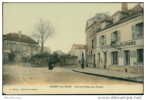 10 NOGENT SUR SEINE / Nogent-sur-Seine, Nouvel Hôtel Des Postes / CARTE COULEUR - Nogent-sur-Seine