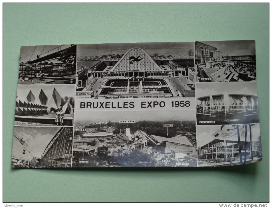 EXPO Wereldtentoonstelling BRUSSEL / Anno 1958 ( 118 X 223 Mm. / Zie Foto Voor Details ) !! - Ausstellungen