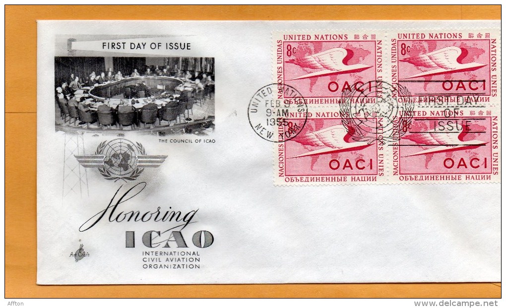 United Nations New York 1955 FDC - FDC
