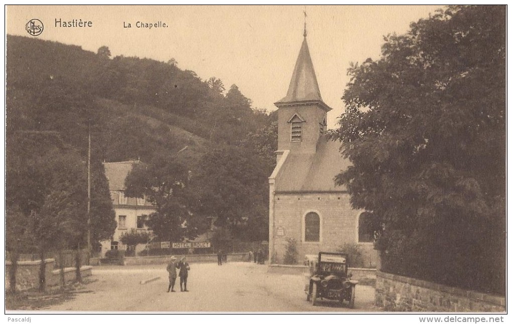 ACP - CPA - HASTIERE - LA CHAPELLE - Vierge - Parfaite - Animée - Ancienne Voiture - 2 Scan - Sammlungen