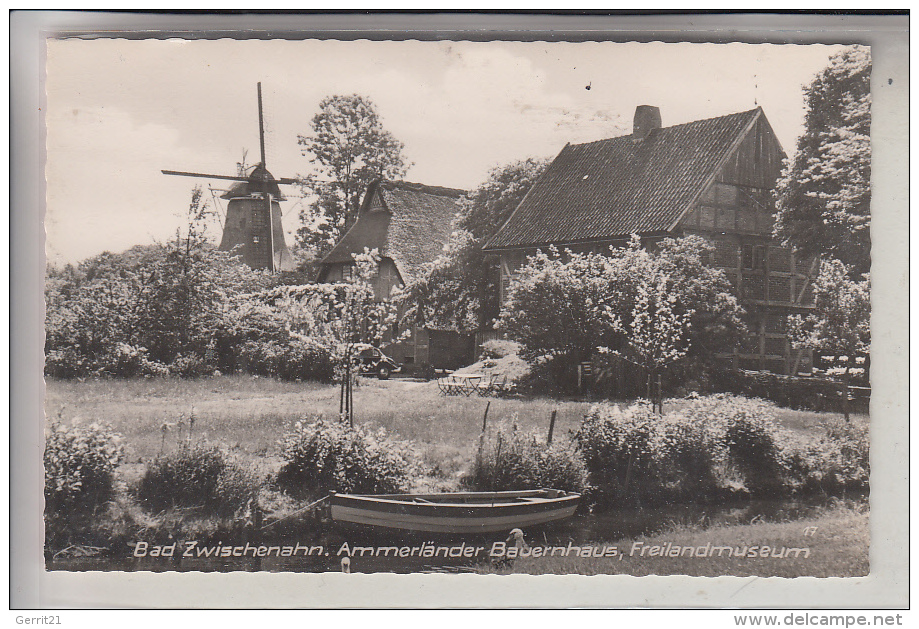 2903 BAD ZWISCHENAHN, Freilandmuseum, Windmühle - Bad Zwischenahn