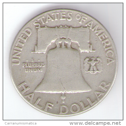 STATI UNITI HALF DOLLAR 1952 AG SILVER - 1948-1963: Franklin