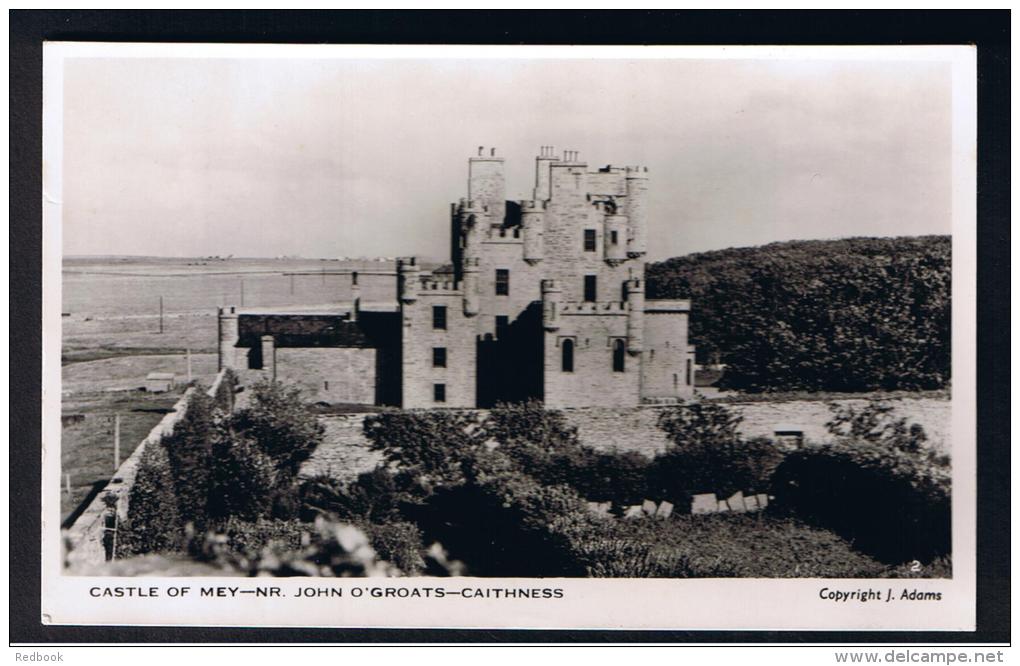 RB 977 - 1959 Real Photo Postcard - Castle Of Mey Near John O'Groats Postmark - Caithness Scotland - Caithness