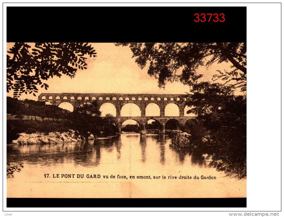 Le Pont Du Gard  La Route - Autres & Non Classés