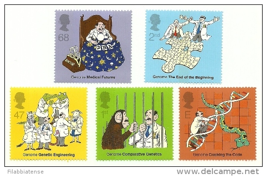 2003 - Gran Bretagna 2409/13 Misteri Della Vita, - Unused Stamps