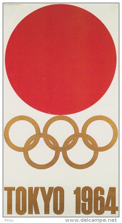 JEUX OLYMPIQUES DE TOKYO 1964 - Jeux Olympiques