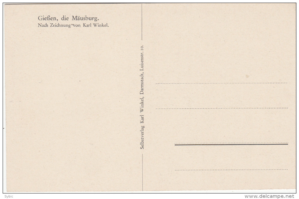 GIESSEN - Die Mäusburg - Giessen