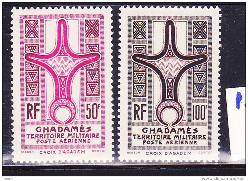 GHADAMES PA N° 1/2 CROIX D'AGADES NEUF SANS CHARNIERE - Unused Stamps