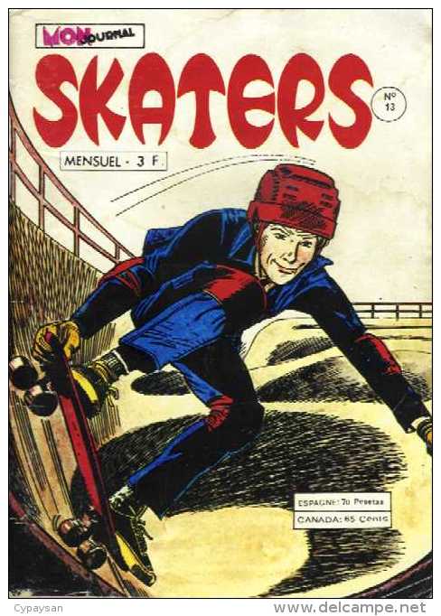 SKATERS N° 13 BE MON JOURNAL 1979 - Mon Journal