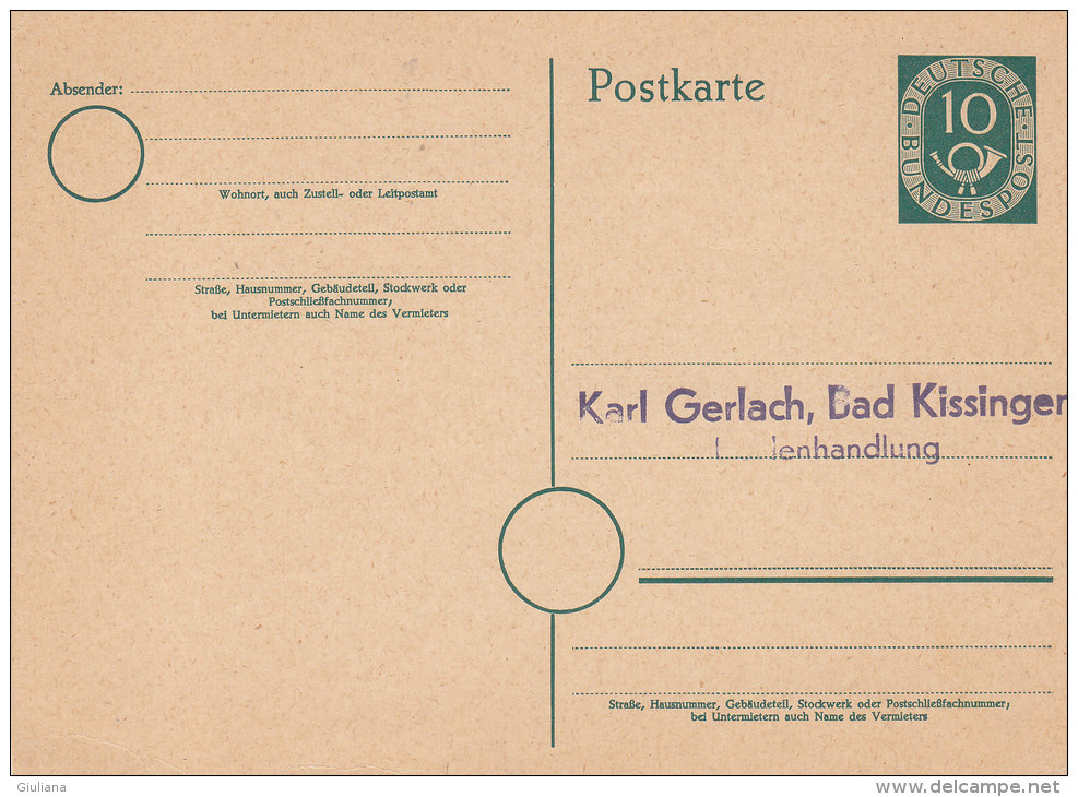 Germania -   Cartolina Postkarte - Postkaarten - Gebruikt