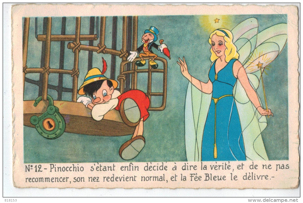 Pinocchio N° 17 -   Editions : SUPERLUXE-PARIS  Par Autorisation : WALT DISNEY-MICKEY-MOUSE S.A. - Disneyworld