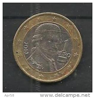 1.00euro 2002 - Autriche