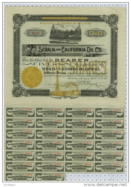 Sedalia And California Oil Co, Super Déco! - Pétrole